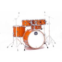 Mapex Mars Maple 22 6pc Rock Fusion Shell Pack Glossy Amber