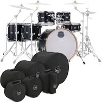 Read more about the article Mapex Mars Maple 22 6pc Studioease Shell Pack w/Bags Matte Black