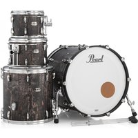 Pearl Masters Maple 22 4pc Shell Pack Satin Charred Oak