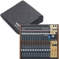 Tascam Model 24 Analog Mixer with AK-DC24 Dust Cover