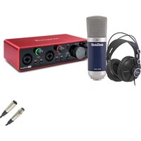 Focusrite Scarlett 2i2 (3rd Gen) Recording Bundle