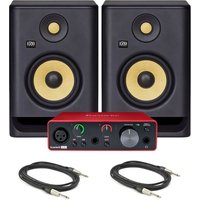Read more about the article Focusrite Scarlett Solo (3rd Gen) with KRK RP5 G4 Pair