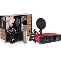 Focusrite Scarlett Solo (3rd Gen) with Rode NT1-A Microphone