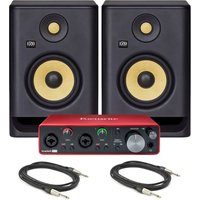 Read more about the article Focusrite Scarlett 2i2 (3rd Gen) with KRK RP5 G4 Pair