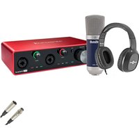 Focusrite Scarlett 4i4 (3rd Gen) Recording Bundle