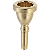 Coppergate 24AW Tuba Mouthpiece by Gear4music Gold