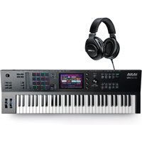 Akai Professional MPC Key 61 with Shure SRH440A Headphones