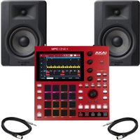 Akai Professional MPC One + with M-Audio BX5 Monitors