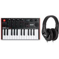 Akai Professional MPK Mini Play MK3 Keyboard + SRH240A Headphones