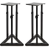 Adjustable Height Studio Monitor Speaker Stands Pair - Nearly New