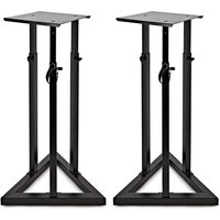 Adjustable Height Studio Monitor Speaker Stands Pair