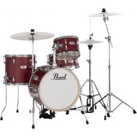 Pearl Midtown 4pc Compact Set incl. Hardware Matte Red