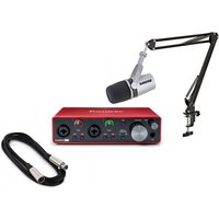 Read more about the article Shure MV7-S and Focusrite Scarlett 2i2 Interface Bundle