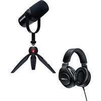 Shure MV7 Podcast Kit With Headphones