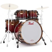 Pearl Masterworks 22 5pc Shell Pack Red Fade over Eucalyptus
