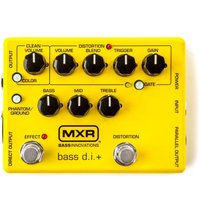 MXR M80 Bass DI+ Distortion Special Edition Yellow