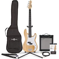 LA Bass Guitar + 35W Amp Pack Natural