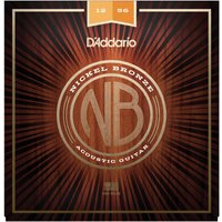 DAddario Nickel Bronze Guitar Strings Light Top Med Bottom 12-56