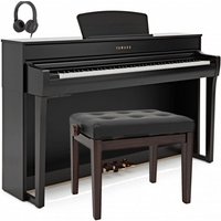 Yamaha CLP 735 Digital Piano Package Rosewood