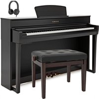 Yamaha CLP 745 Digital Piano Package Rosewood