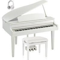 Yamaha CLP 765 Digital Grand Piano Package Polished White