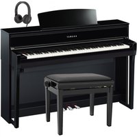 Yamaha CLP 775 Digital Piano Package Polished Ebony