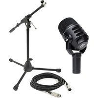 Electro-Voice ND46 Dynamic Instrument Microphone with Stand and Cable