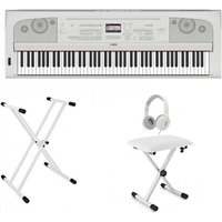 Yamaha DGX 670 Digital Piano Package White