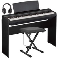 Yamaha P121 Digital Piano Package Black