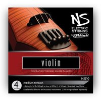 DAddario NS Electric Violin String Set 4/4 Size Medium