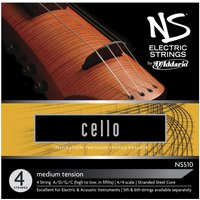 DAddario NS Electric Cello String Set 4/4 Size Medium