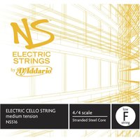 DAddario NS Electric Cello Low F String 4/4 Size Medium