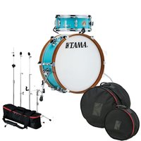 Tama Club Jam Mini Gig Pack w/Hardware and Bags Aqua Blue