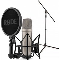 Read more about the article Rode NT1 Gen 5 Vocal Recording Pack with Mic Stand Silver