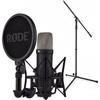 Rode NT1 Gen 5 Vocal Recording Pack with Mic Stand Black