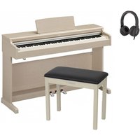 Yamaha YDP 165 Digital Piano Package White Ash