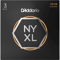 DAddario NYXL1046-3P Electric Guitar Strings .010 - .046 3 Pack