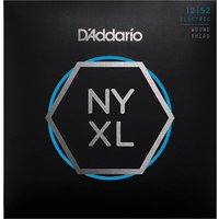 DAddario NYXL1252W Nickel Wound Light Wound 3rd 12-52