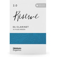 DAddario Organic Reserve Eb Clarinet Reeds 2 (10 Pack)