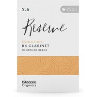 DAddario Organic Reserve Evolution Bb Clarinet Reeds 2.5 (10 Pack)