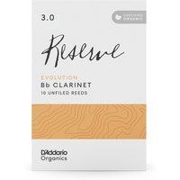 DAddario Organic Reserve Evolution Bb Clarinet Reeds 3 (10 Pack)