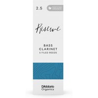 DAddario Organic Reserve Bass Clarinet Reeds 2.5 (5 Pack)