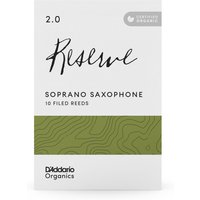 DAddario Organic Reserve Soprano Saxophone Reeds 2 (10 Pack)