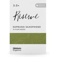 DAddario Organic Reserve Soprano Saxophone Reeds 3+ (10 Pack)