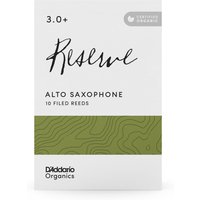 DAddario Organic Reserve Alto Saxophone Reeds 3+ (10 Pack)