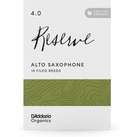 DAddario Organic Reserve Alto Saxophone Reeds 4 (10 Pack)