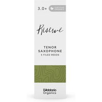 DAddario Organic Reserve Tenor Saxophone Reeds 3+ (5 Pack)