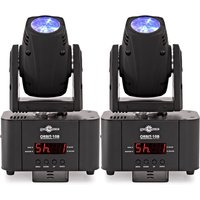 Read more about the article Orbit 10W Moving Head Beam Lights Twin Pack