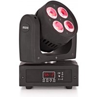 Orbit Moving Head Light with UV by Gear4music - Nearly New