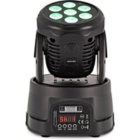 7 x 10W Mini Moving Head Light by Gear4music - Nearly New